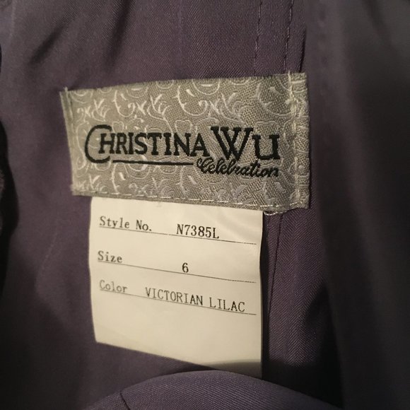 Christina Wu Bridesmaid or Prom Dress Lilac - Picture 12 of 12